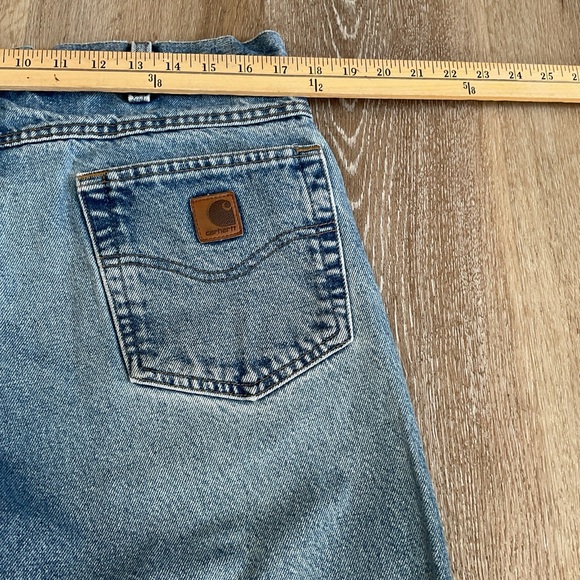 Carhartt D160 DST - Relaxed Fit Medium Wash Denim Jeans - Blue - Men’s Sz 36x34 - Picture 8 of 13